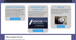 Desktop Screenshot of apachecon.com